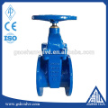 DIN 3352 F4 non rising stem resilient seated gate valve